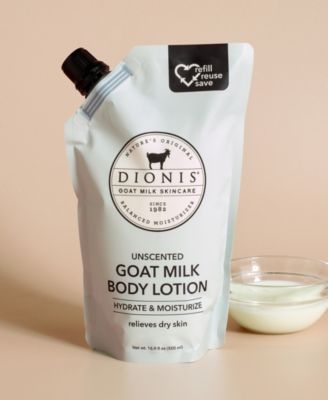 Unscented Goat Milk Body Lotion Refill Pouch 16.9 fl oz