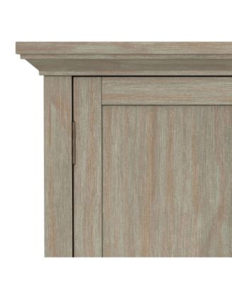 Redmond Solid Wood Low Storage Cabinet