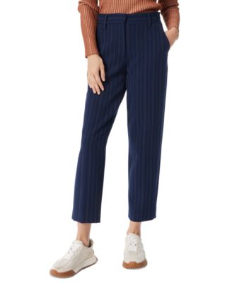 Sam Edelman - Women's Pinstripe Slim-Fit Trousers
