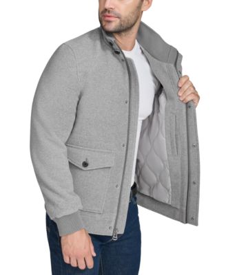 Men's Stand-Collar Bomber Jacket 