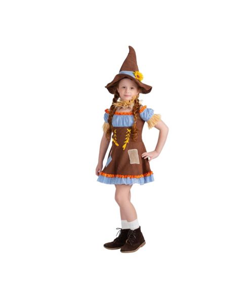 Детское платье Dress Up America Scarecrow Dress Costume - Girls