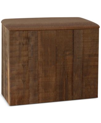 Lamont - Laundry Hamper, Wyatt Bench