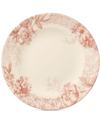 Villeroy & Boch - Floreana Red Collection Porcelain Salad Plate