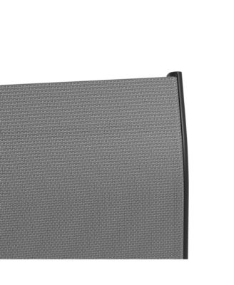 Outdoor Swivel Bar Stools with Armrests, 2-Pack