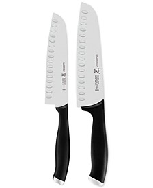 International Silvercap 2-Pc. Asian Knife Set