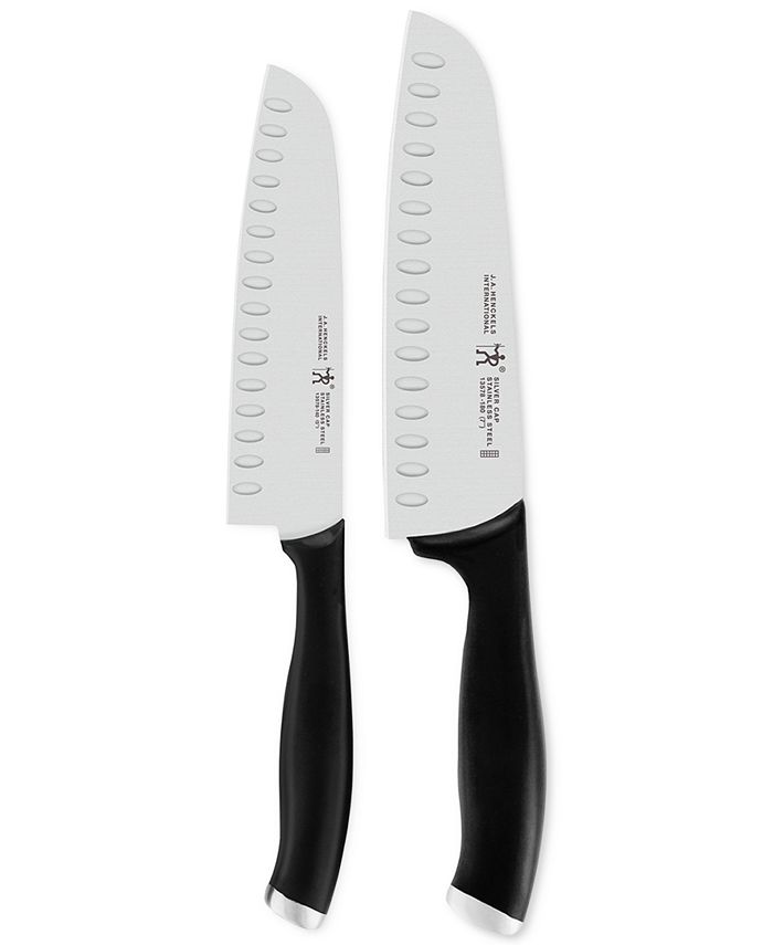 J.A. Henckels International Silvercap 2Pc. Asian Knife Set Macy's