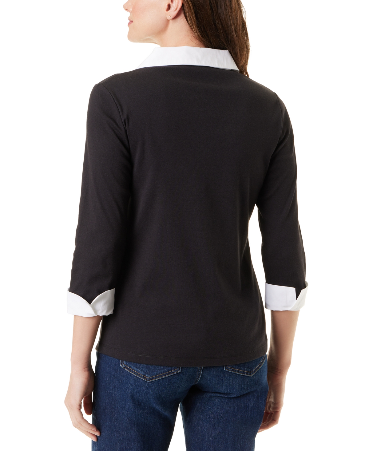 Gloria Vanderbilt Women's Maxine Layered-Look Top