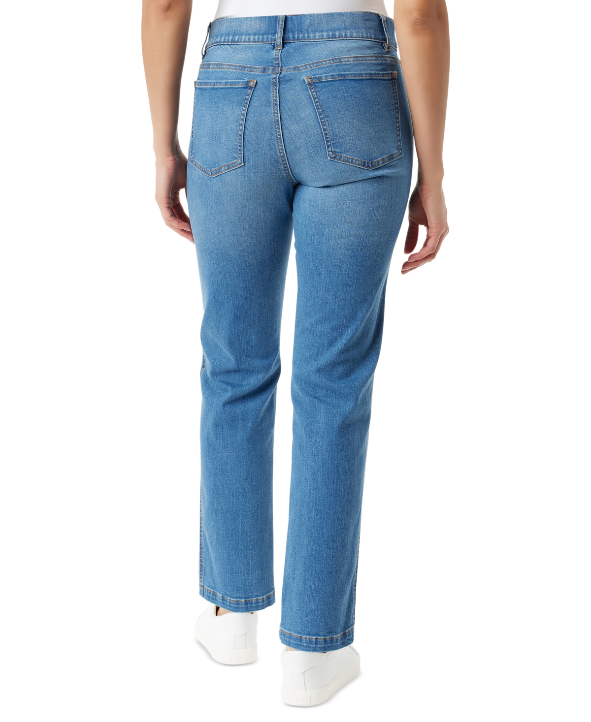 Gloria Vanderbilt Women's Shape Effect Pull-on Straight-leg Jeans