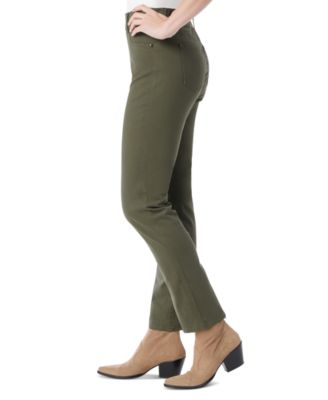 Women's Shape Effect Pull-On Straight-Leg Jeans