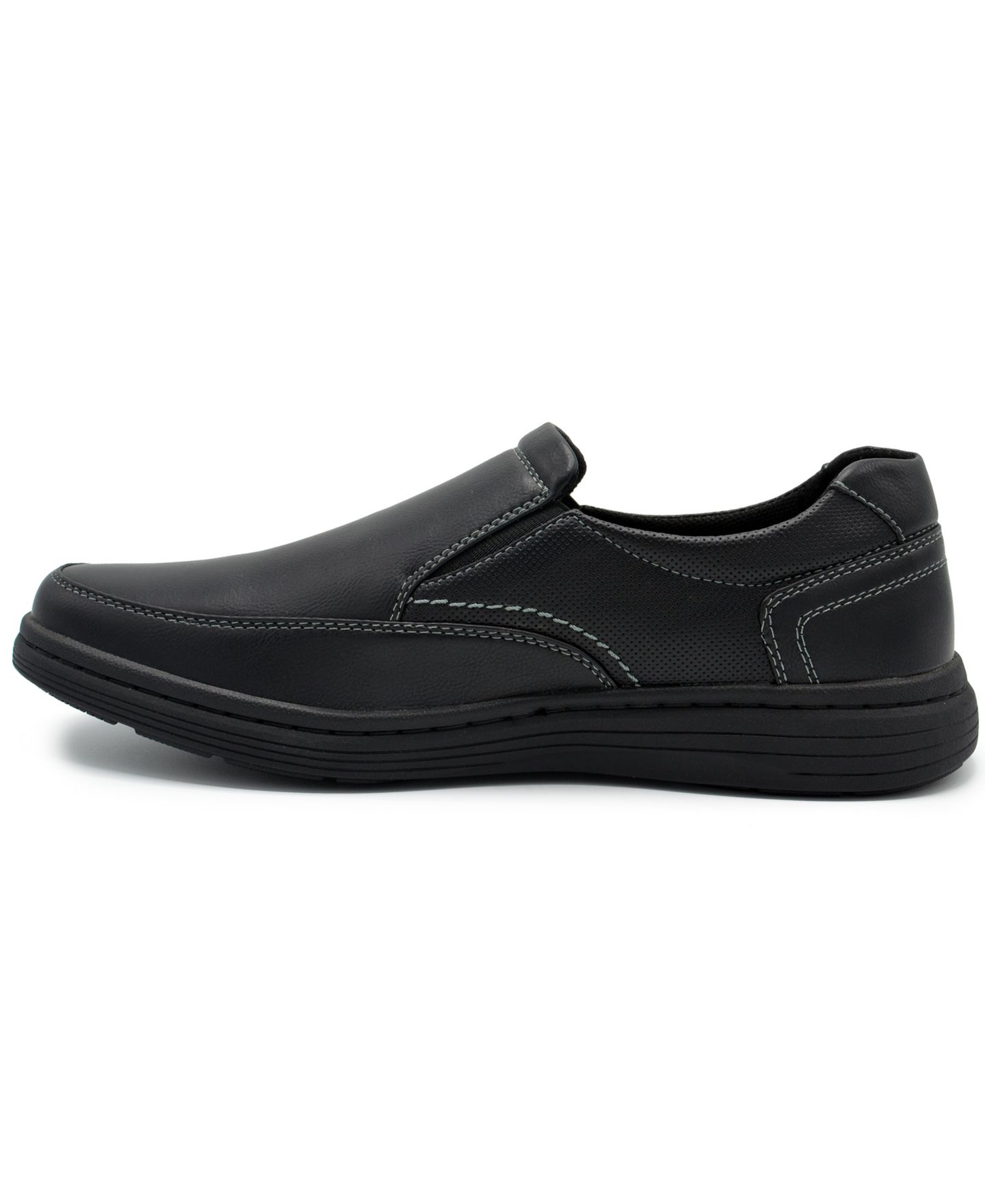Мужские туфли Aston Marc Galt Casual Slip-On, цвет: Тёмно-синий — фото 9