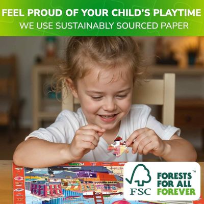 4 x 60 Pieces Puzzles for Kids Ages 4-6 -  Educational Search & Find Toy