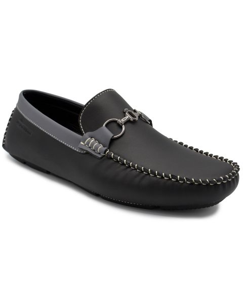 Мужские туфли Aston Marc Renton Driving Loafer, цвет: Чёрный