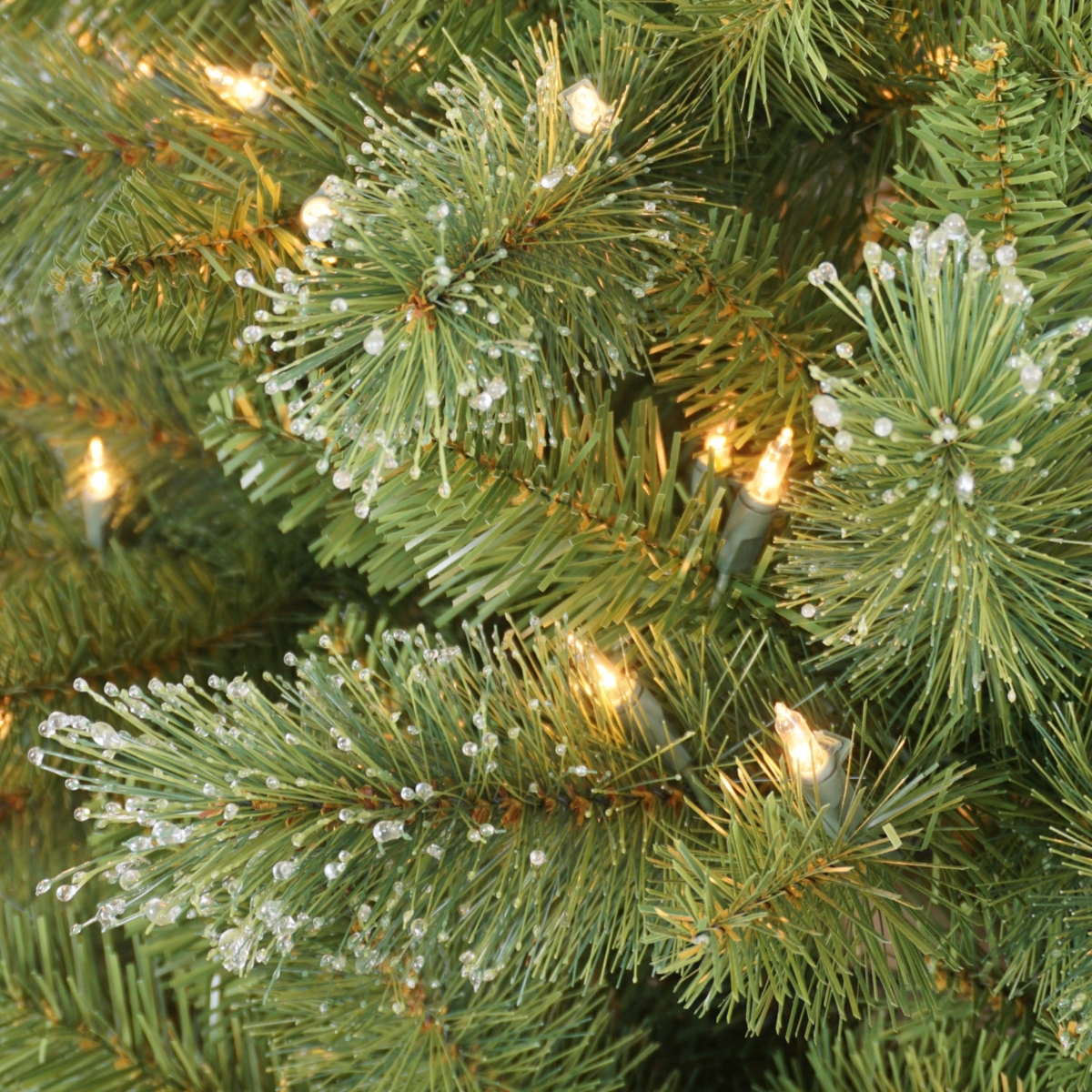 Puleo 7.5-ft. Canterbury Fir Tree With 500 Clear Lights & Stand In Green