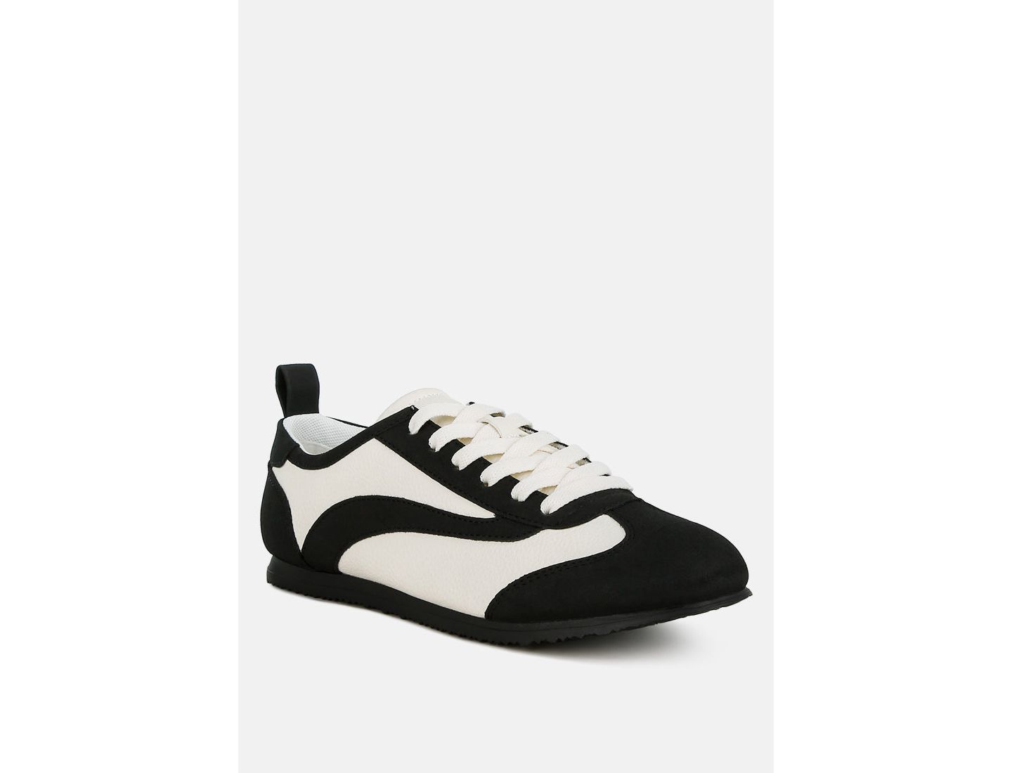 Женские кроссовки London Rag Moomba Lace Up, цвет: Чёрная искусственная кожа — фото 1