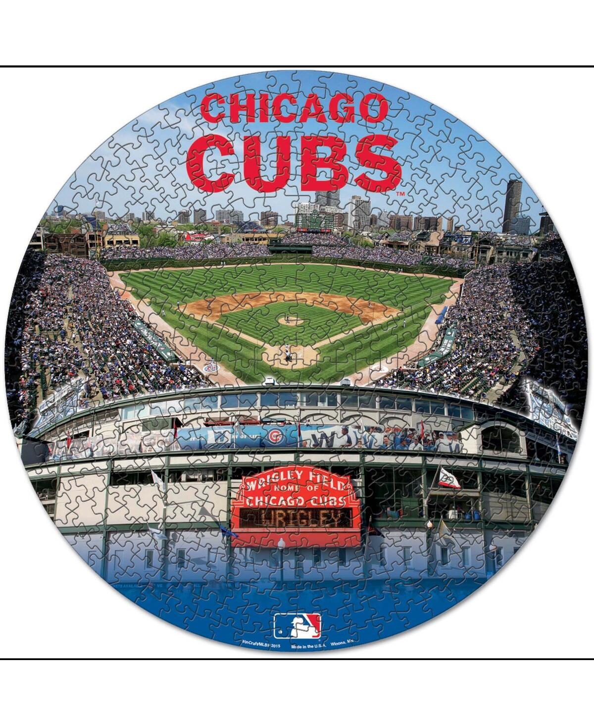 Wincraft Chicago Cubs Round 500-piece Puzzle In No Color
