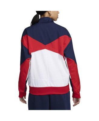 Women's White Paris Saint-Germain 2024/25 Strike Anthem Full-Zip Jacket