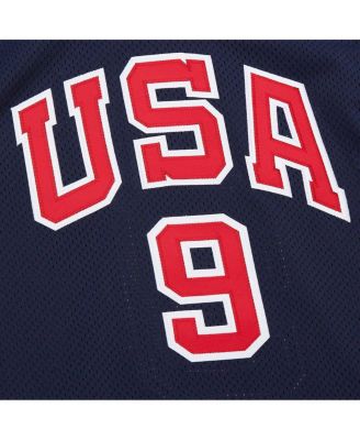 Men's Vince Carter Navy USA Basketball 2000 Authentic Jersey