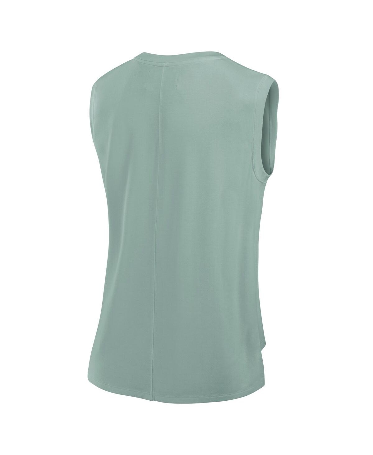 Fanatics Women'sFlorida State Seminoles Studio Gym Tank Top - Green