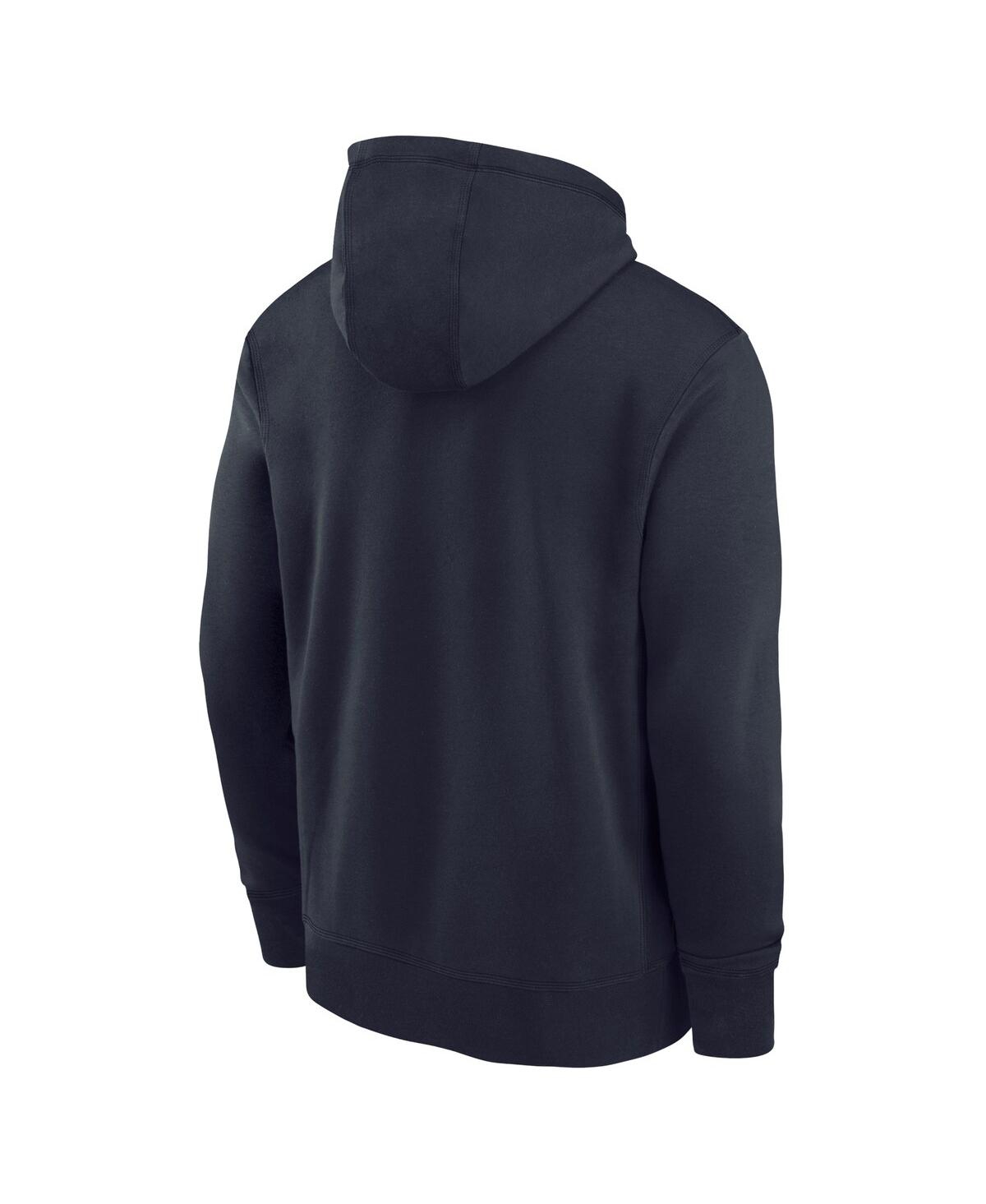 Nike Big Boys And Girls Navy Chelsea Club Pullover Hoodie In Navy