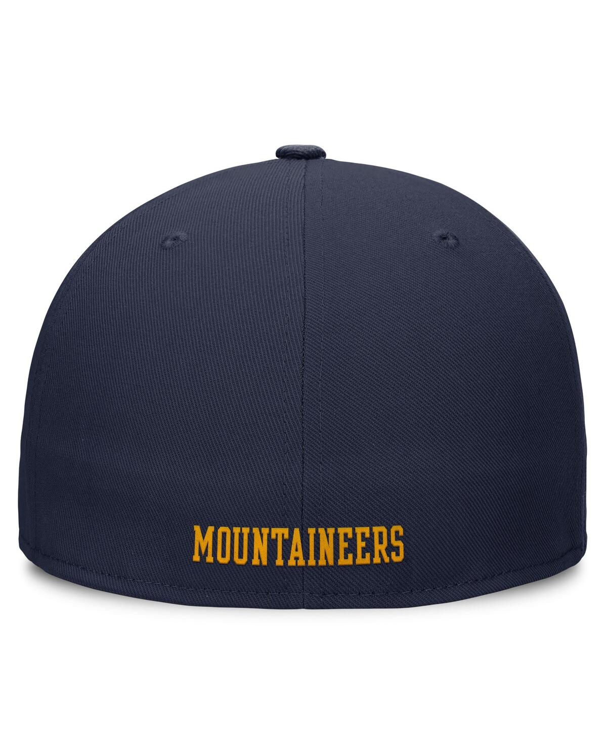 Nike Men'sWest Virginia Mountaineers On-Field Pro Fitted Hat - Navy