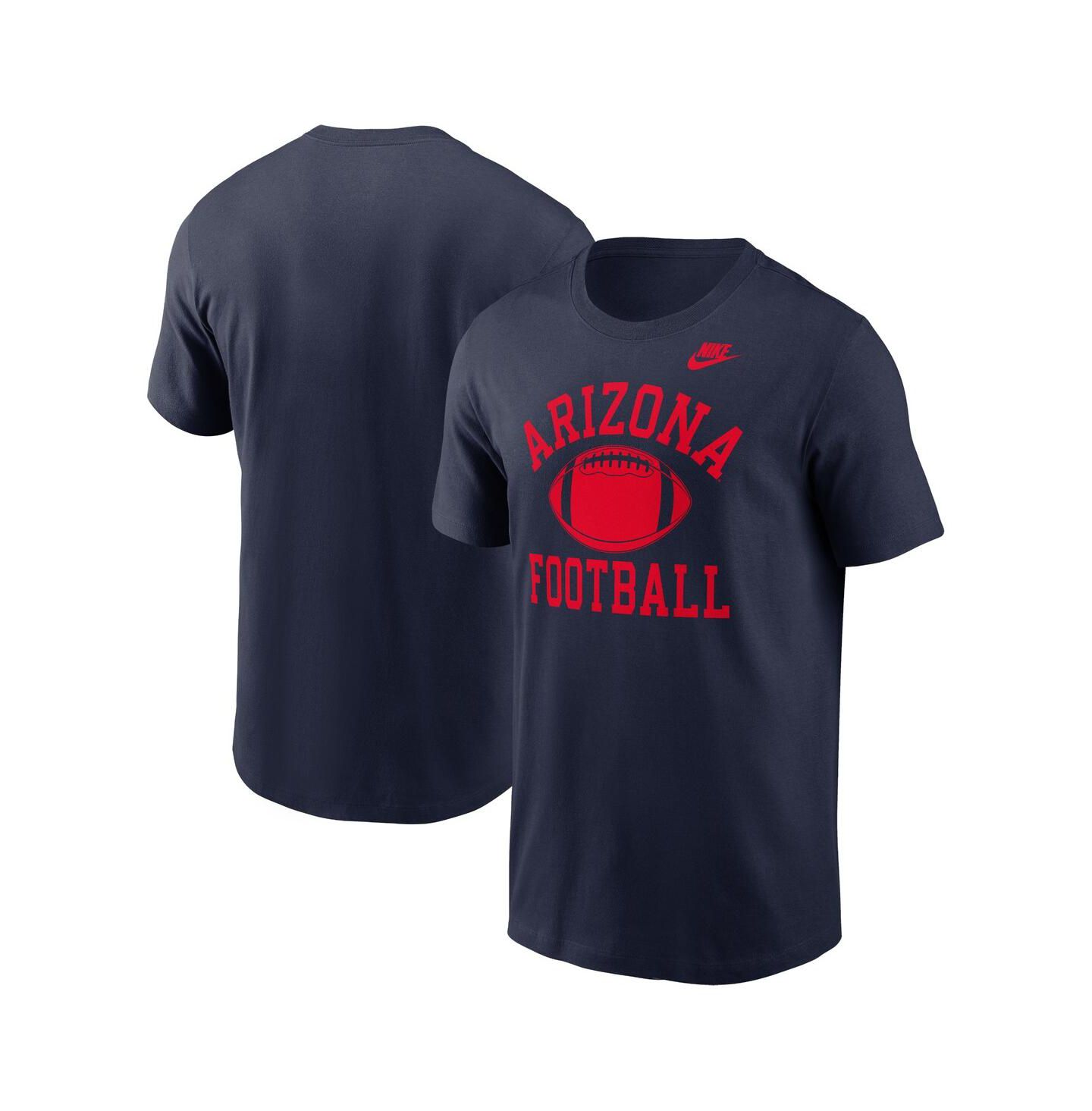 Мужская футболка Nike Navy Arizona Wildcats Legacy Football Icon — фото 1