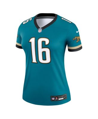 Women's Trevor Lawrence Teal Jacksonville Jaguars Prowler Throwback Legend Jersey