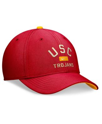 Men's Cardinal USC Trojans Primetime Swoosh Flex Hat