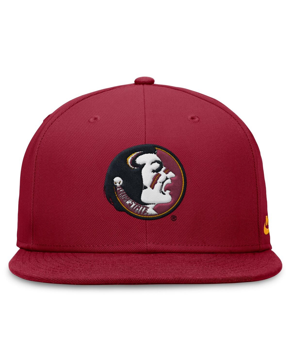 Nike Men's Garnet Florida State Seminoles Legacy True Fitted Hat In Garnet