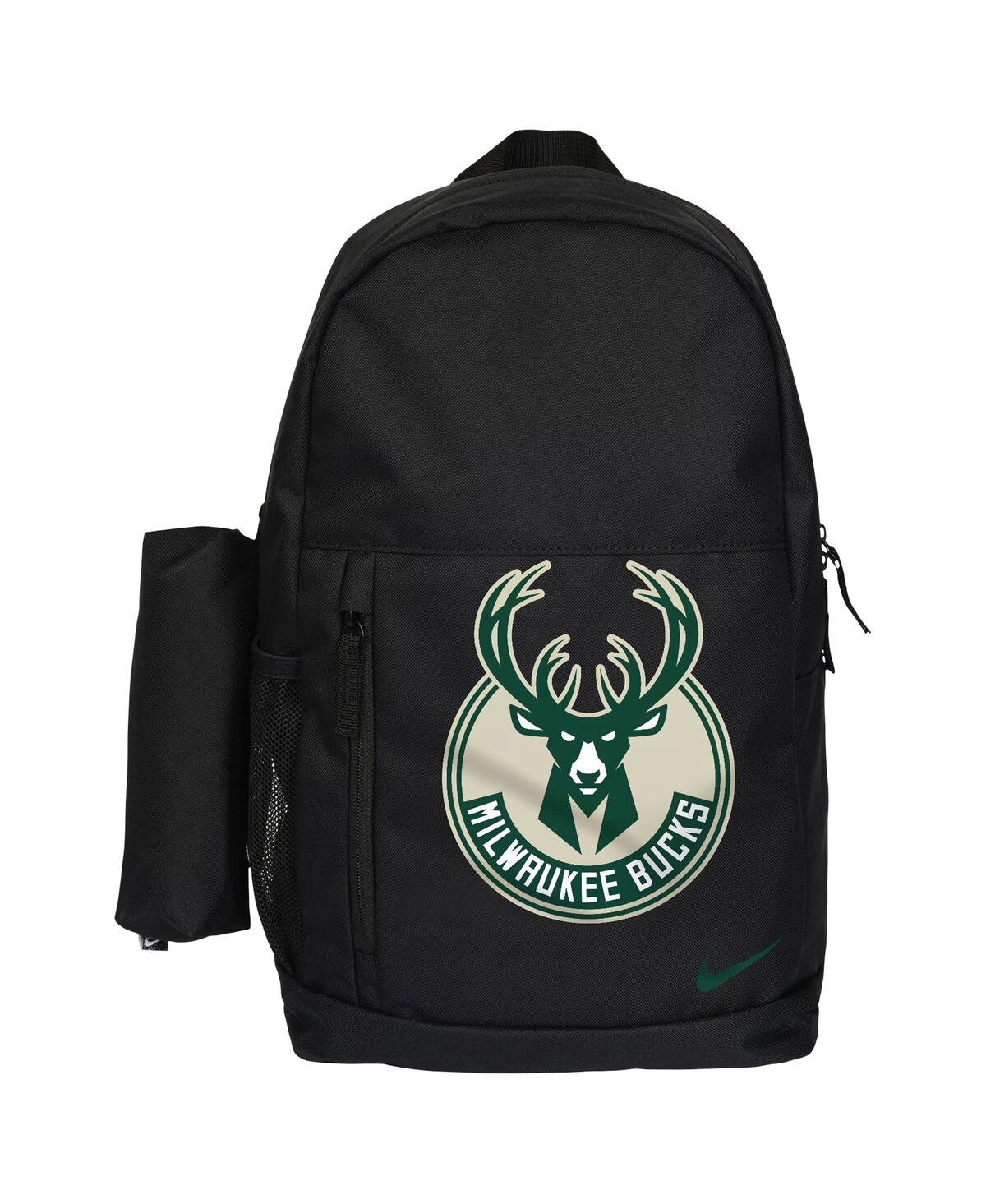 Black Milwaukee Bucks Elemental Backpack - Black