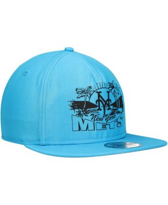 Men's Blue New York Mets Neon Golfer Snapback Hat