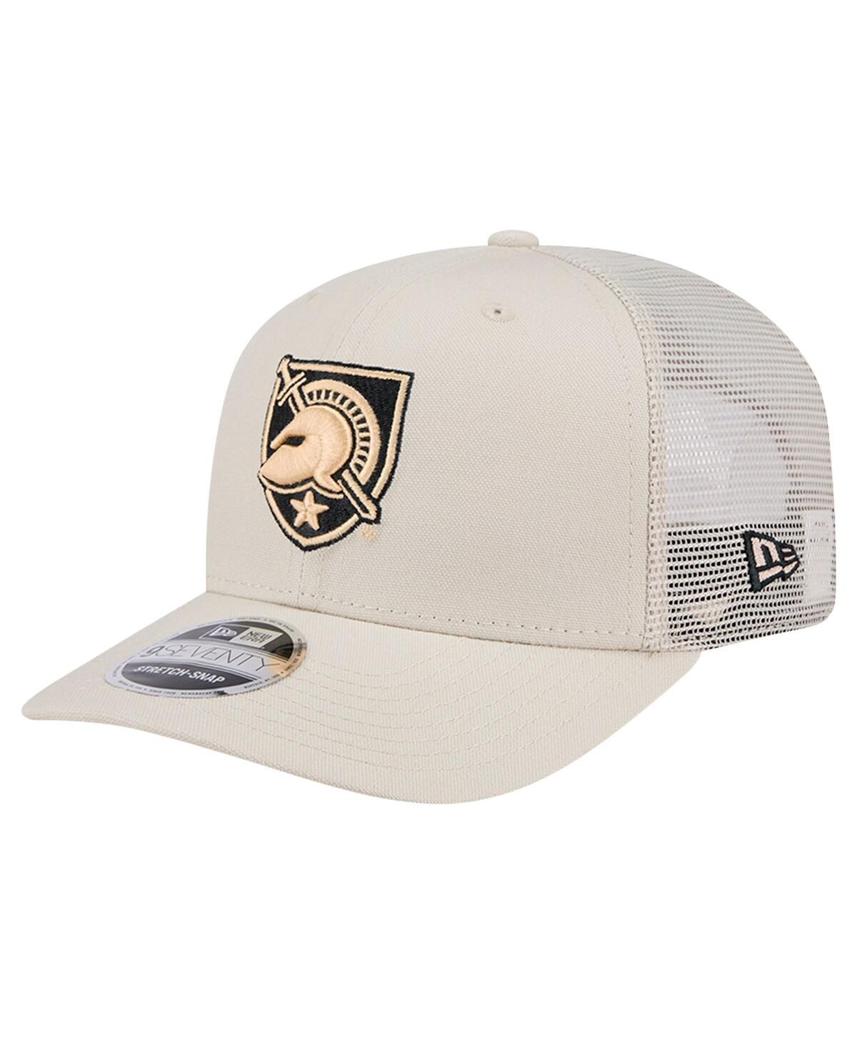 Мужская парусиновая шляпа Natural Army Black Knights Canvas 9SEVENTY с эластичной застежкой