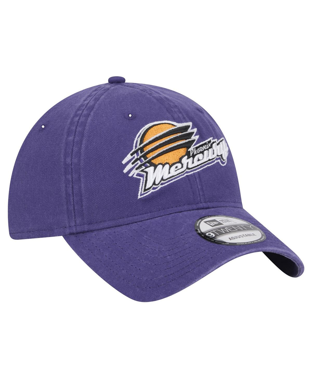 New Era Men's And Women's Purple Phoenix Mercury Core Logo 9twenty Adjustable Hat In Purple