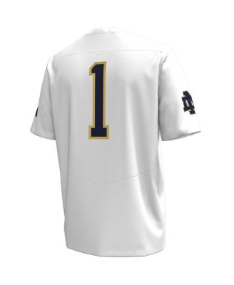 Men's 1 Notre Dame Fighting Irish Replica Football Jersey