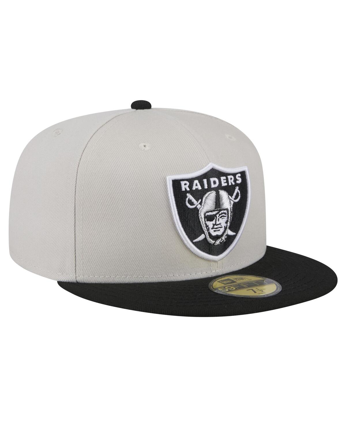 New Era Men's Las Vegas Raiders Stoney 59FIFTY Fitted Hat - Black
