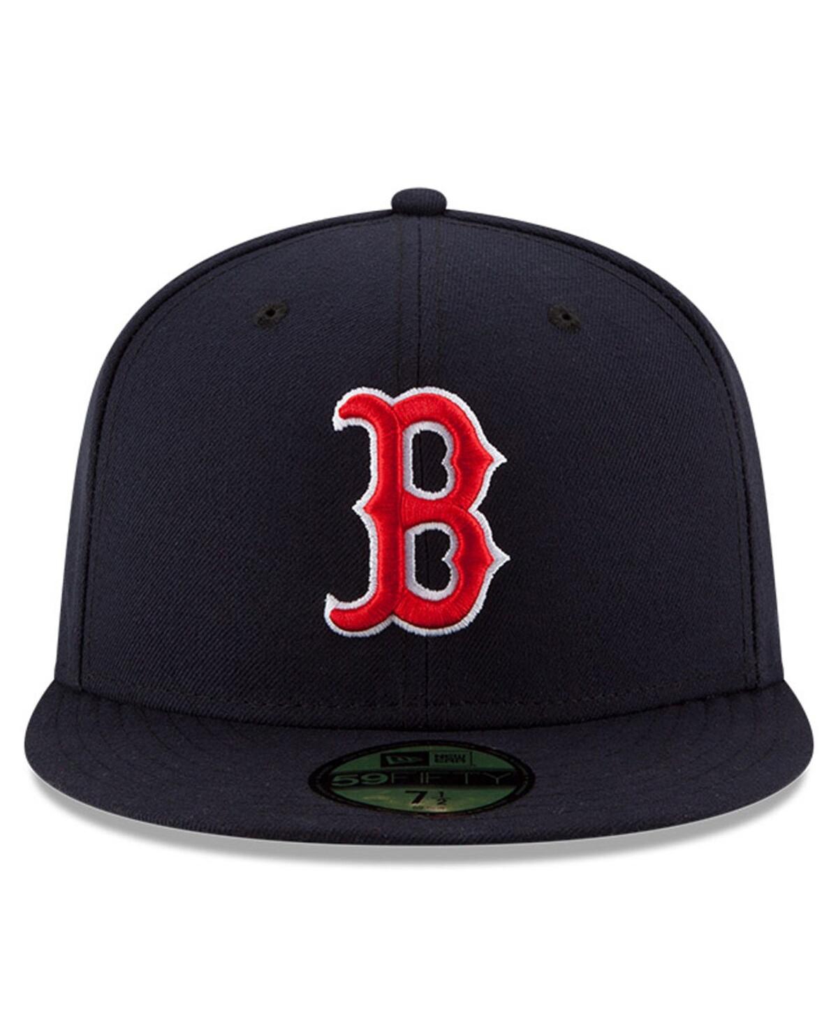 New Era Men'sBoston Red Sox National Baseball Hall of Fame 59FIFTY Fitted Hat - Navy