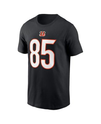 Men's Chad Johnson Black Cincinnati Bengals Retired Player Name Number T-Shirt