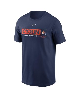 Men's Yordan Alvarez Navy Houston Astros Hit For The Cycle T-Shirt