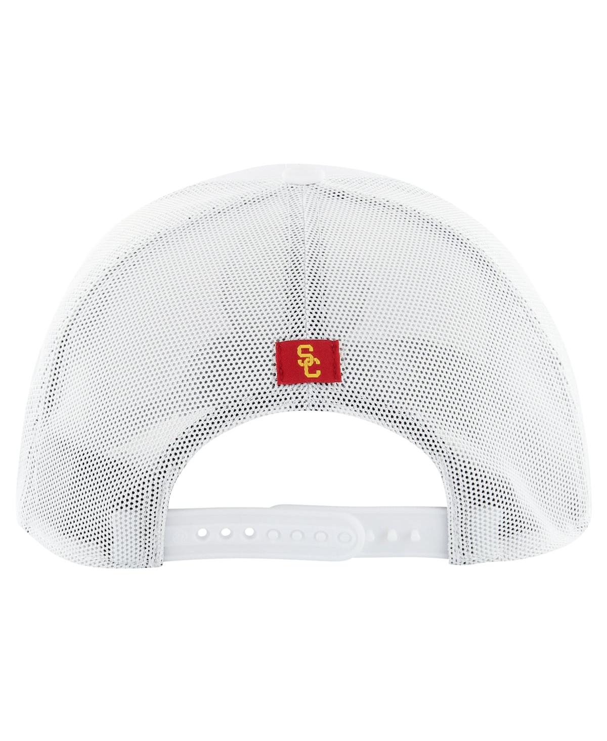'47 Brand Men'sUsc Trojans Fairway Trucker Adjustable Hat - White