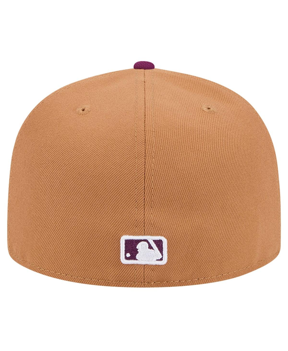 New Era Men's Houston Astros Two-Tone Color Pack 59FIFTY Fitted Hat - Purple