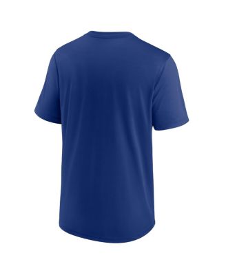 Men's Royal New York Giants Exceed Performance T-Shirt