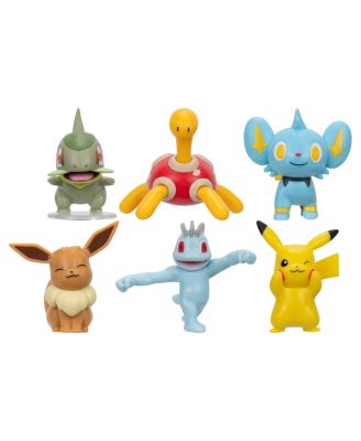 Set of 6 Battle Figure Toys