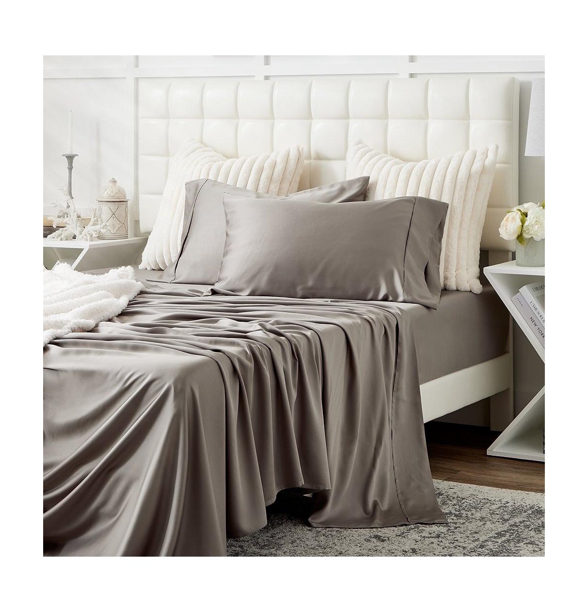 Cosy House Collection Luxury Pillow Cases - Bamboo Rayon Blend - Ultra Soft - Cooling & Breathable