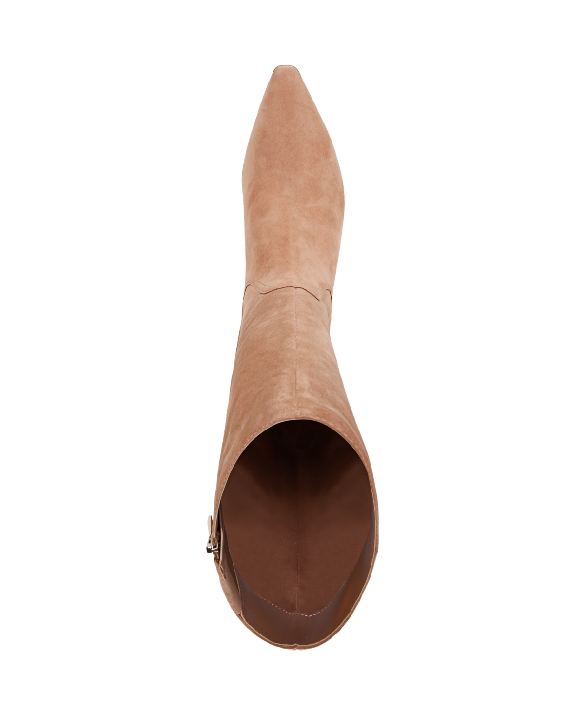 Naturalizer Deesha Extra Wide Calf Knee High Dress Boots In Brown