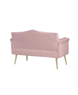 Pink 2 Seater Sofa