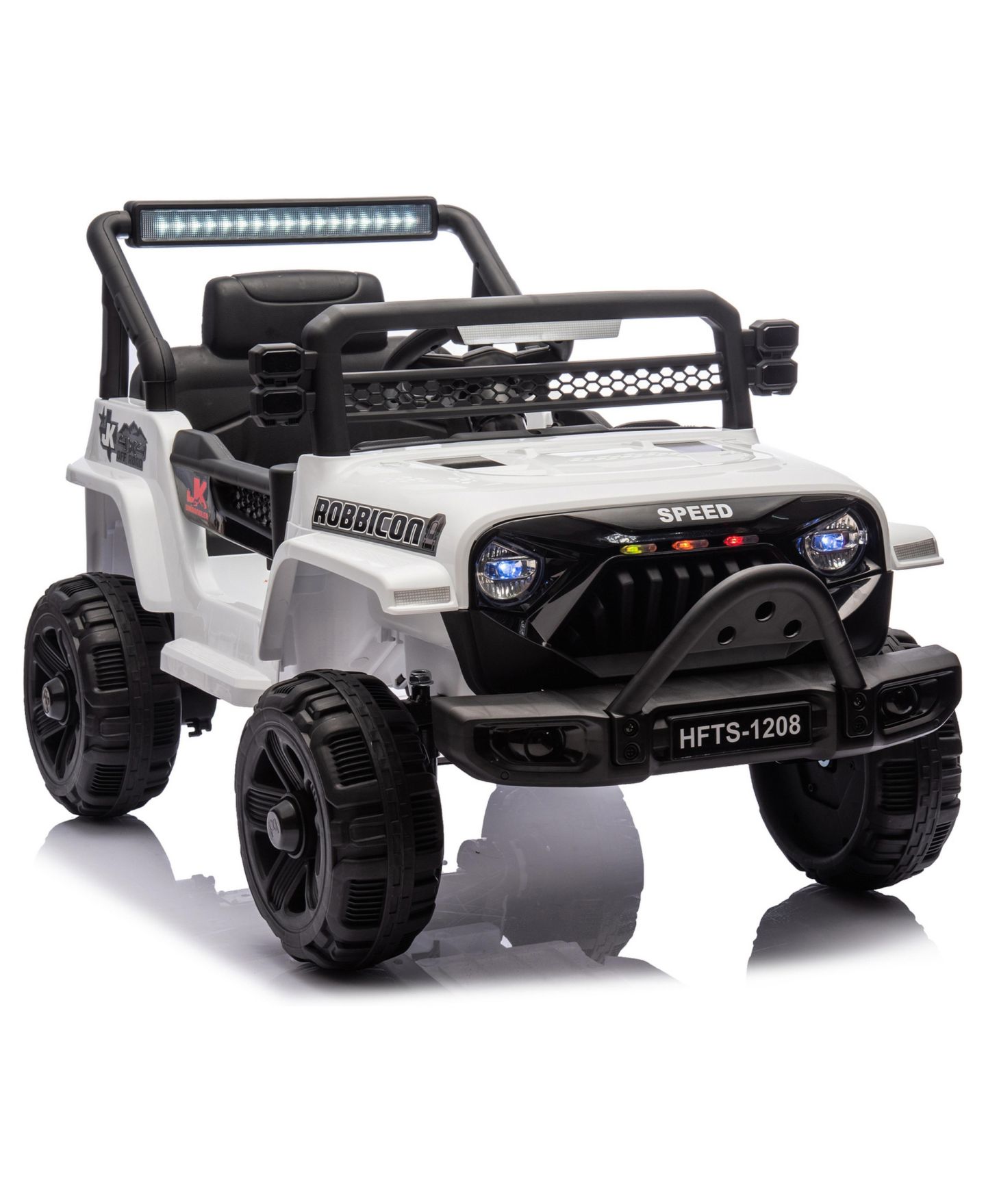 Детская игрушка Streamdale Furniture Electric Ride-On Truck 12V with Parent Control, 3–7 лет, цвет: Белый — фото 1