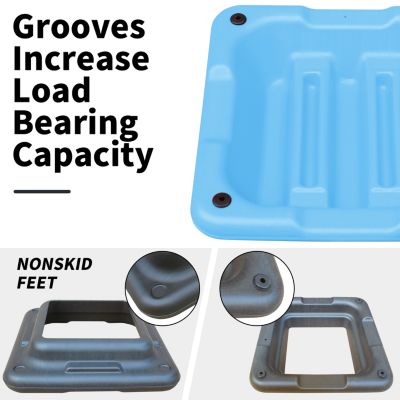 Streamdale Adjustable Fitness Step Platform with 4 Risers