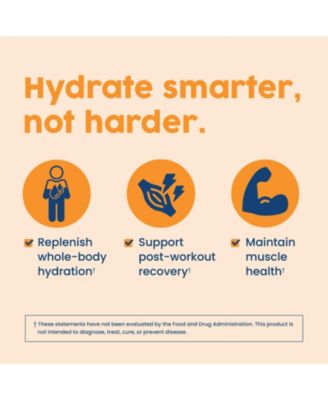 Native Hydrate, Zero Sugar, Electrolytes Powder with BCAAs, Tangerine Hydration, Keto & Paleo Friendly, 30 Servings