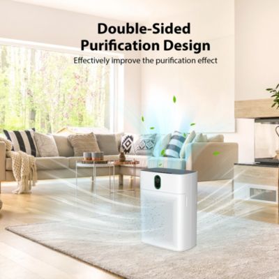 MORENTO HEPA Air Purifier for Home Large Room up to 1076 Sq Ft with PM 2.5 Display Air Quality Sensor