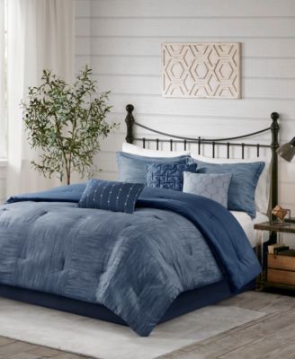 Walter Seersucker 7-Pc. Comforter Set, King