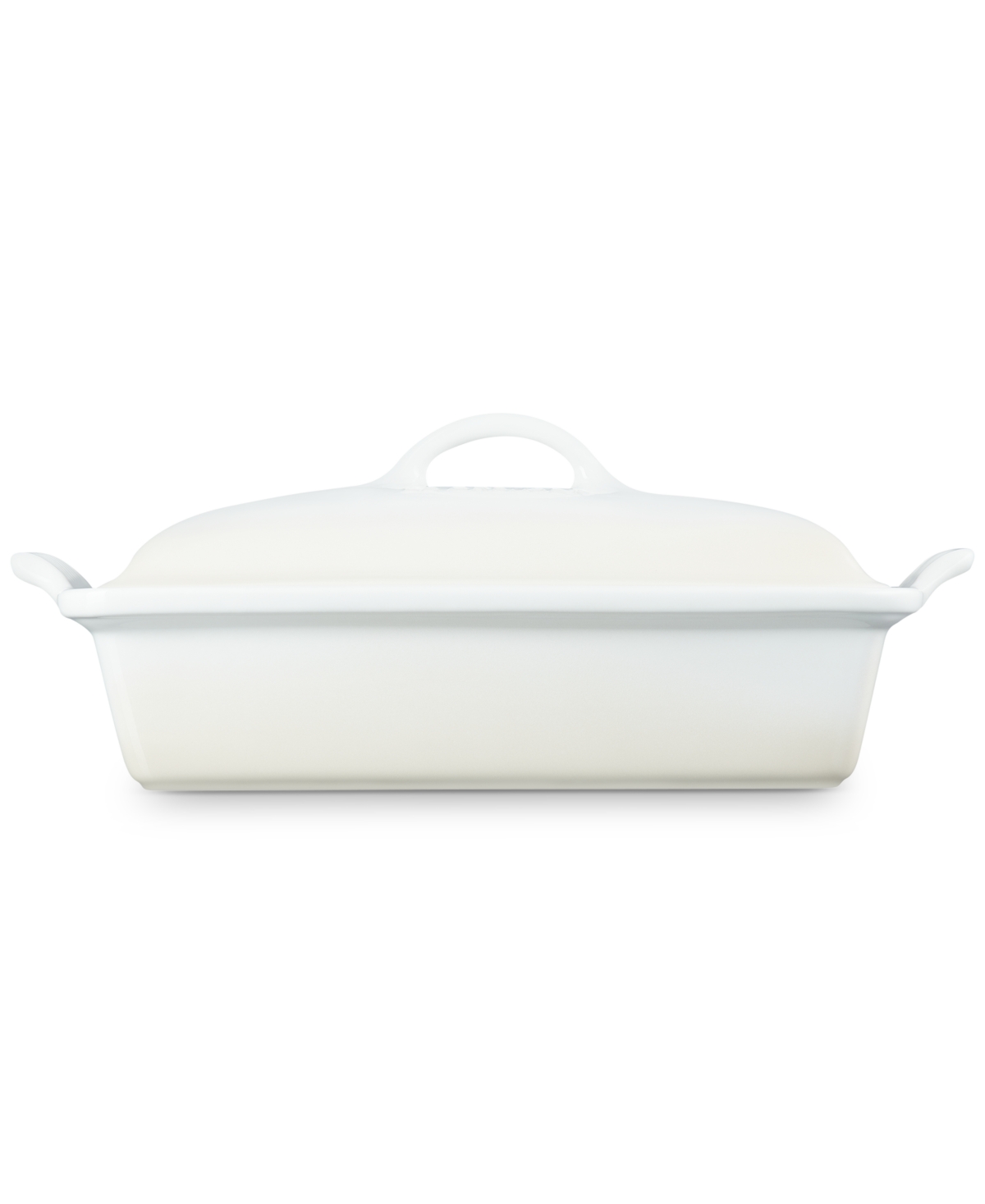 Le Creuset Stoneware Heritage Rectangular Covered Casserole, Qt